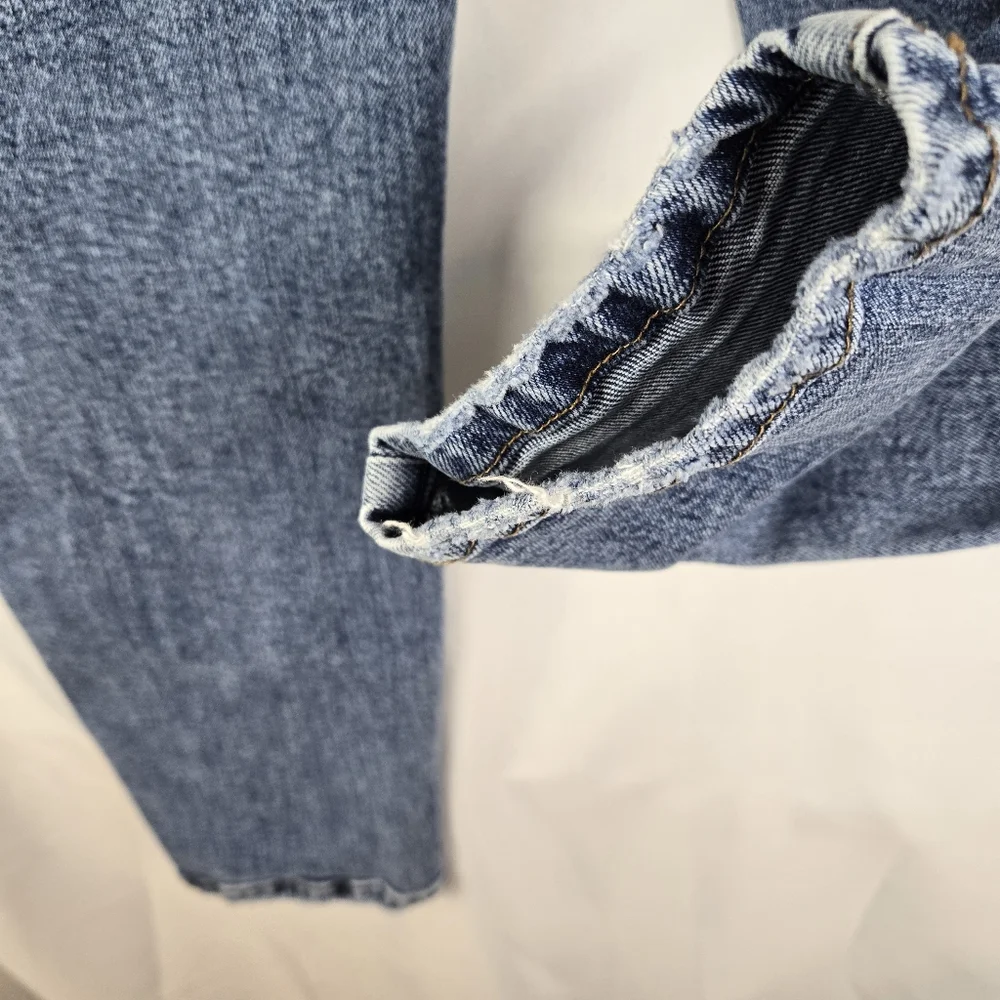 Primark Cares Denim Co Distressed Denim Ankle Jeans Womens Size 8